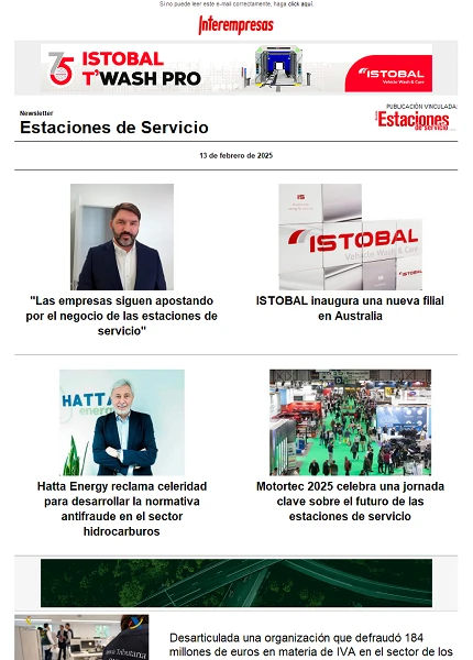 Newsletter Estaciones de Servicio