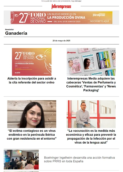Newsletter Ganadería