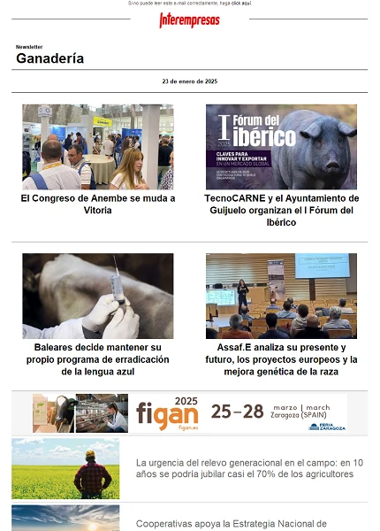 Newsletter Ganadería