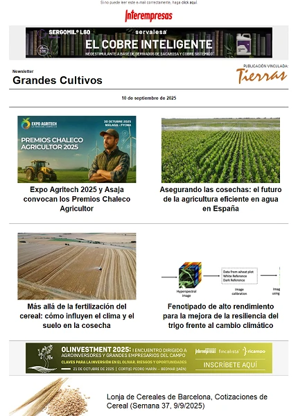 Newsletter Grandes Cultivos