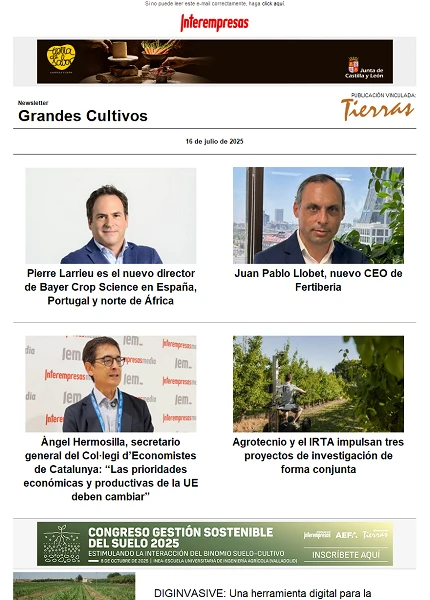 Newsletter Grandes Cultivos
