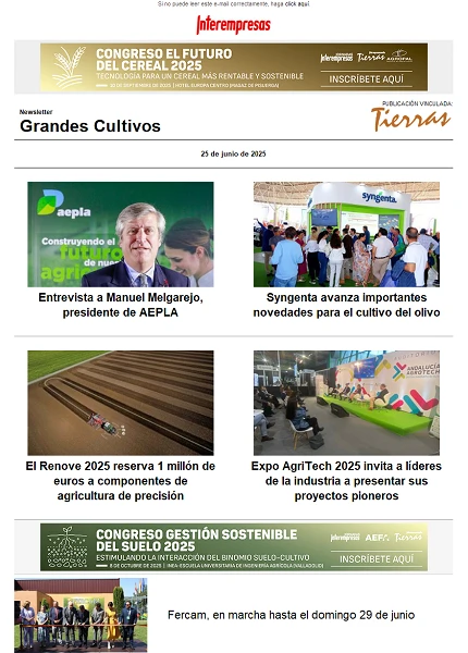 Newsletter Grandes Cultivos