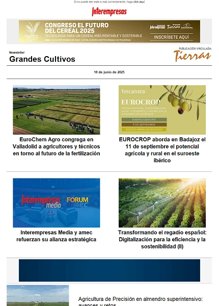 Newsletter Grandes Cultivos