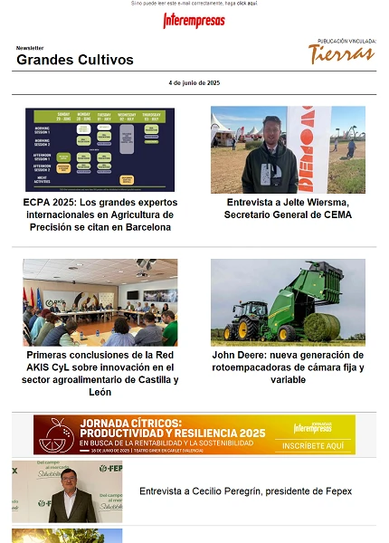 Newsletter Grandes Cultivos