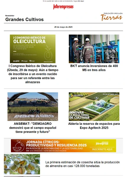 Newsletter Grandes Cultivos