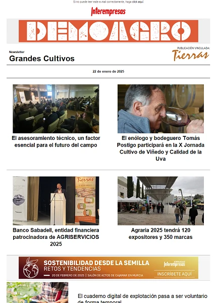 Newsletter Grandes Cultivos