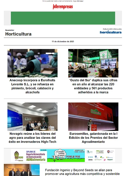 Newsletter Horticultura