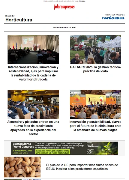 Newsletter Horticultura Newsletter Horticultura