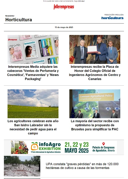 Newsletter Horticultura