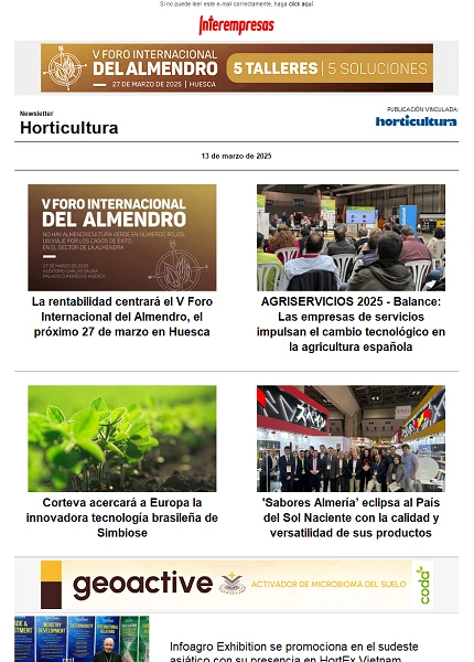 Newsletter Horticultura