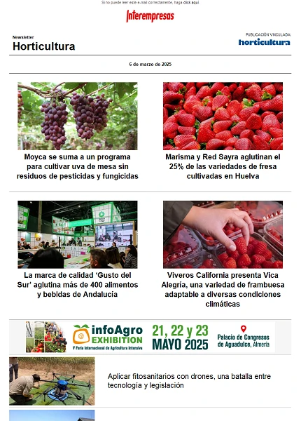 Newsletter Horticultura