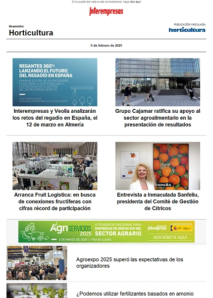 Newsletter Horticultura