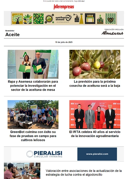 Newsletter Aceite