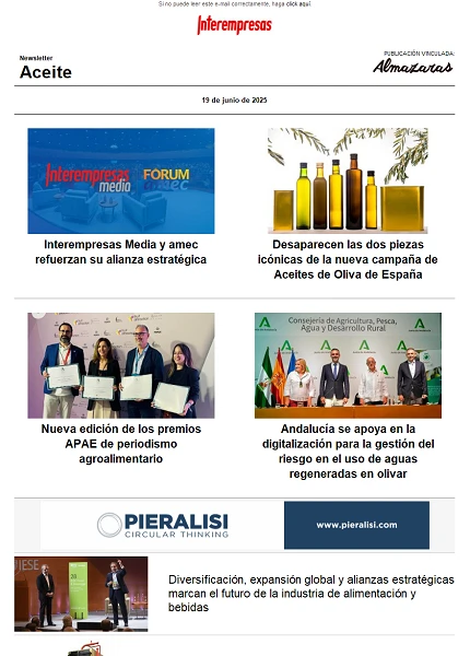 Newsletter Aceite