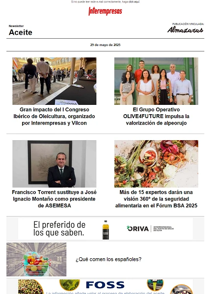 Newsletter Aceite