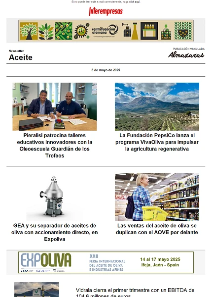 Newsletter Aceite