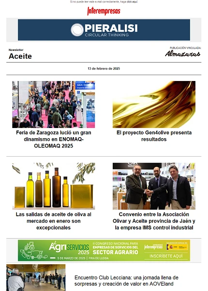 Newsletter Aceite