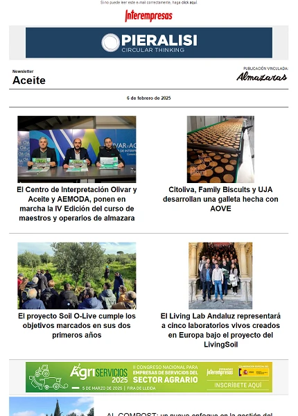 Newsletter Aceite