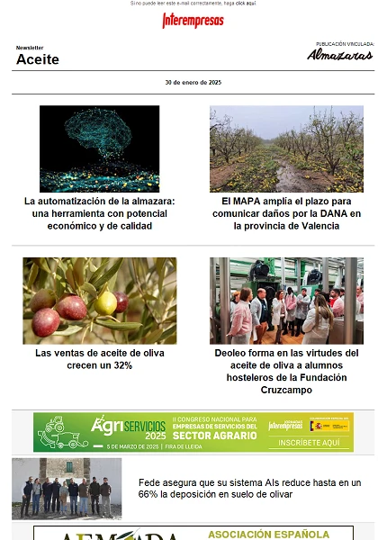 Newsletter Aceite