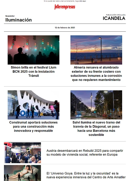 Newsletter Iluminación