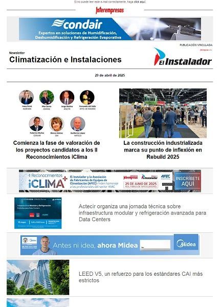 Newsletter Climatización e Instalaciones