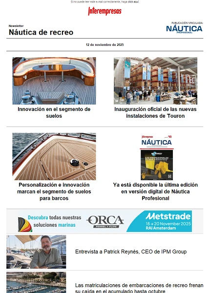 Newsletter Náutica Newsletter Náutica