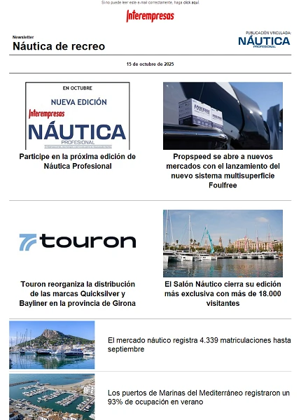 Newsletter Náutica Newsletter Náutica