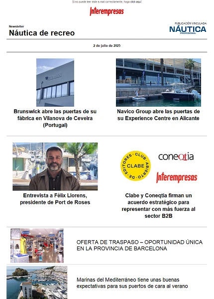 Newsletter Náutica