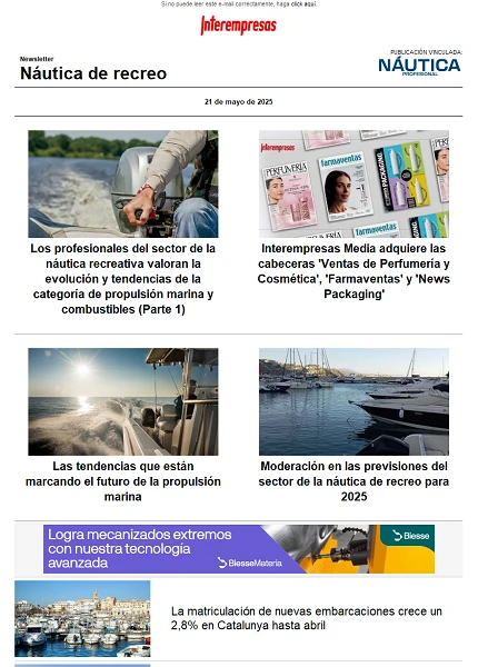 Newsletter Náutica