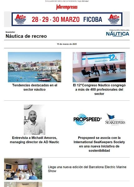 Newsletter Náutica