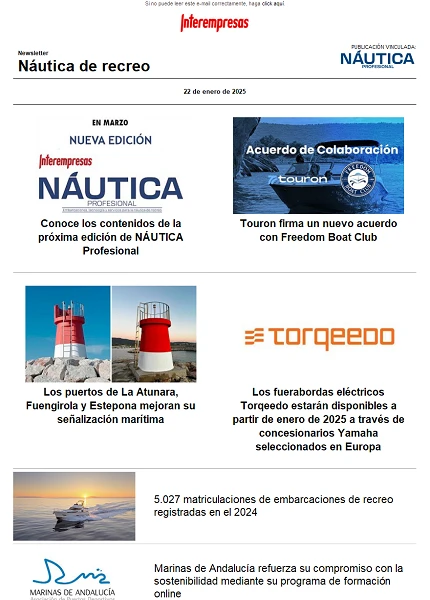 Newsletter Náutica