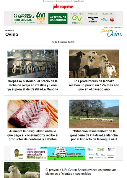 Newsletter Ovino Newsletter Ovino