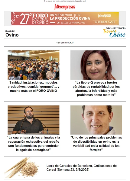 Newsletter Ovino