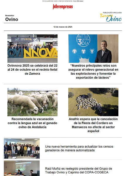 Newsletter Ovino