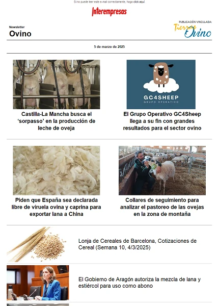 Newsletter Ovino