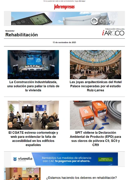 Newsletter Rehabilitación