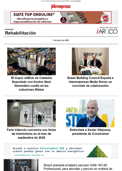 Newsletter Rehabilitación