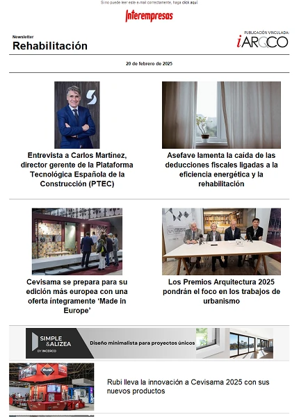 Newsletter Rehabilitación