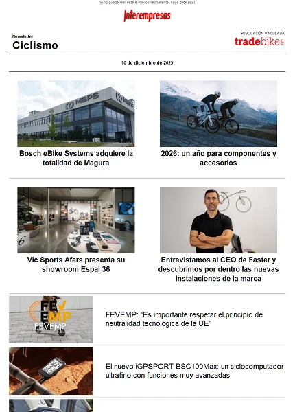 Newsletter TradeBike