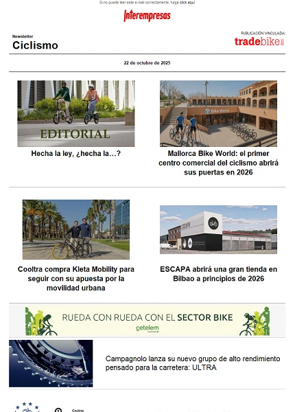 Newsletter TradeBike