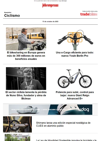Newsletter TradeBike