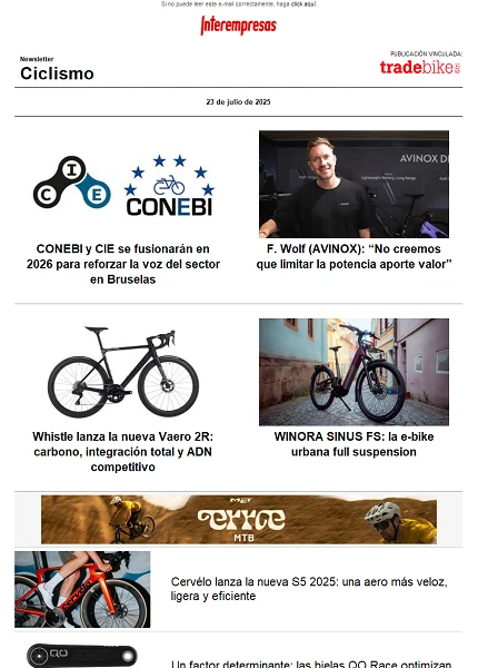 Newsletter TradeBike