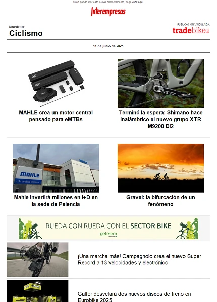 Newsletter TradeBike
