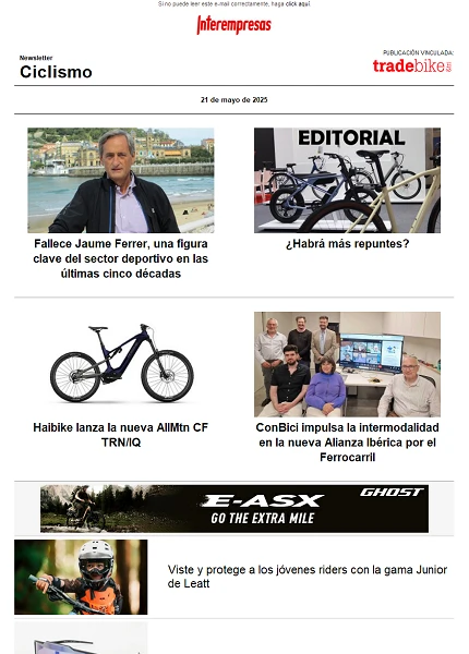 Newsletter TradeBike