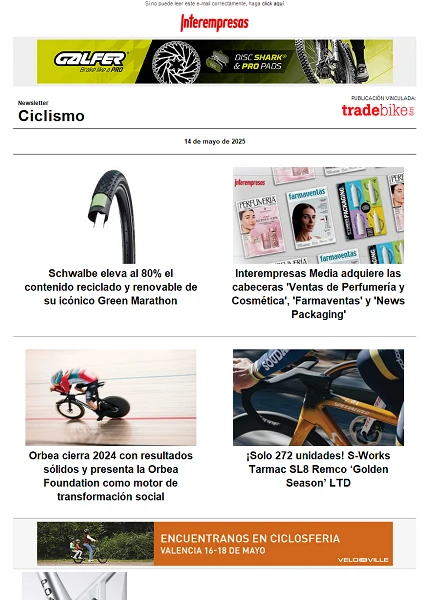 Newsletter TradeBike