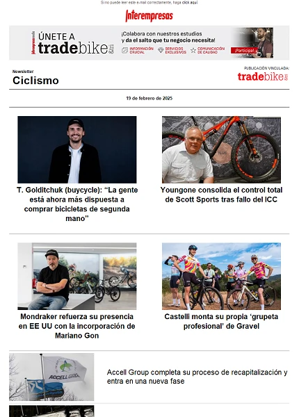 Newsletter TradeBike