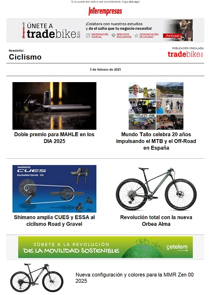 Newsletter TradeBike