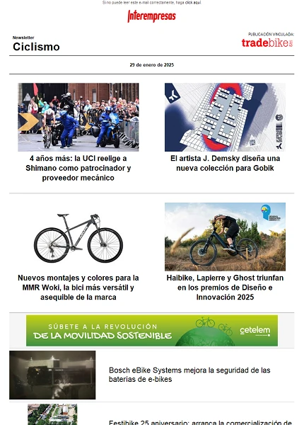 Newsletter TradeBike