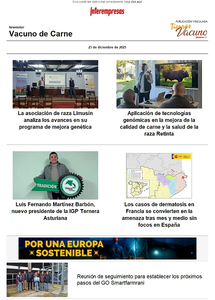Newsletter Vacuno de Carne