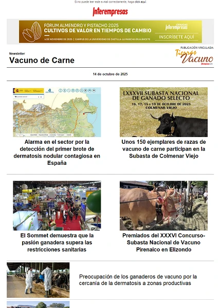 Newsletter Vacuno de Carne Newsletter Vacuno de Carne